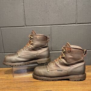Carolina CA7528 28 Series Brown Comp Toe 6” Work Boots Men’s 12 D